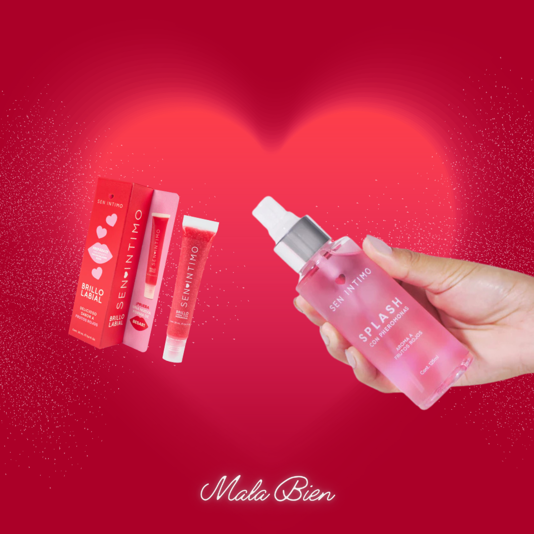 Set #2 - Splash y Brillo Labial Frutos Rojos con Pheromonas (Sen Ãntimo)
