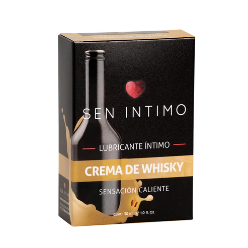 Lubricante Caliente Crema De Whisky Sen Intimo