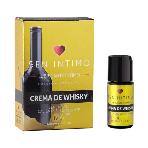 Lubricante Electrizante Crema de Whisky 30 ML