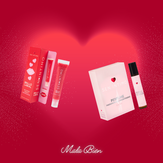 Set #3 - Pheromonas Concentradas (Roll On) + Brillo Labial Frutos Rojos con Pheromonas Sen íntimo