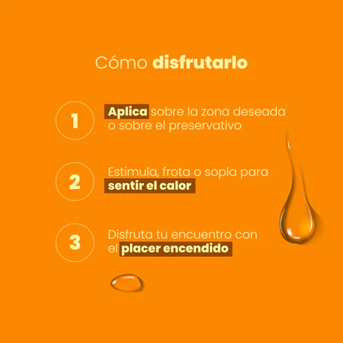 (Nuevo) Lubricante Íntimo Efecto Caliente Sabor Maracuyá 30 ml | Sen Íntimo