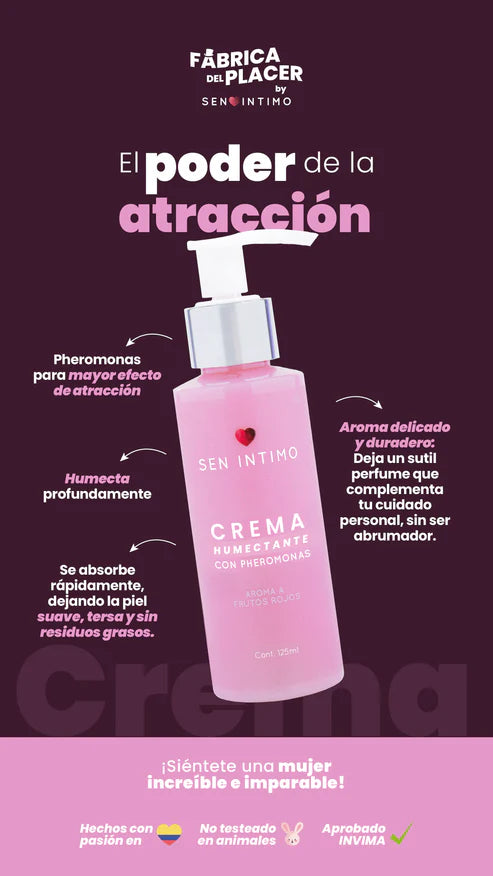 Crema Humectante con Pheromonas
