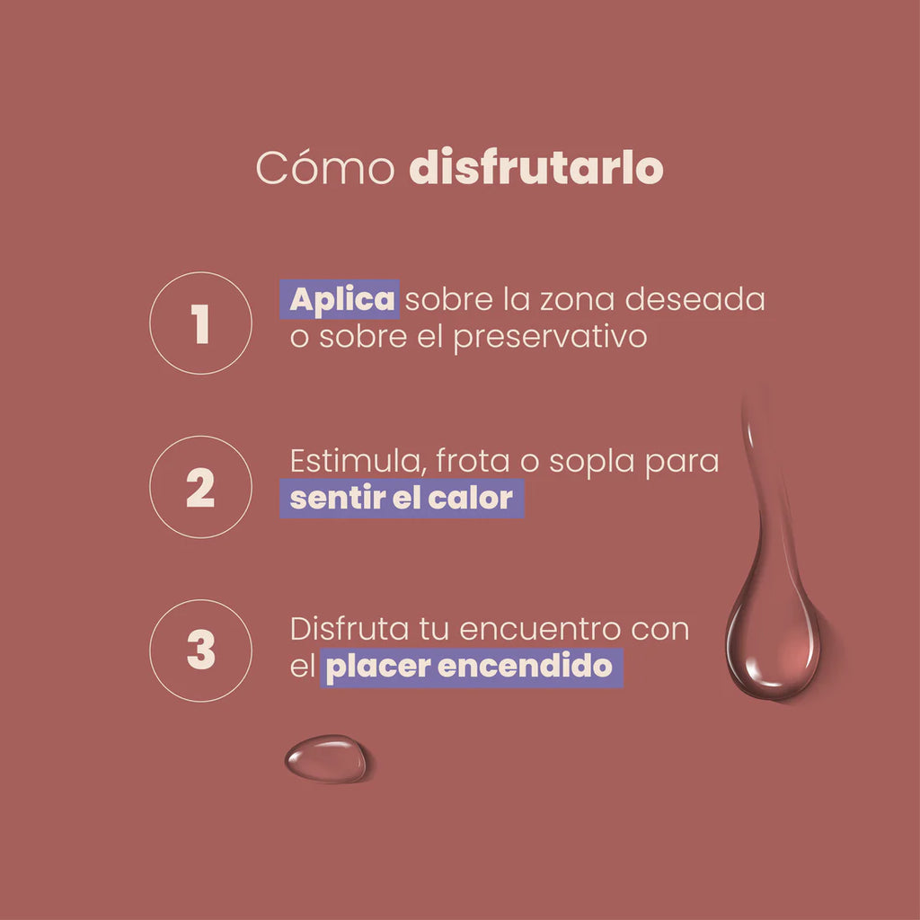 Lubricante Íntimo Caliente Cappuccino 30ml – Sen Íntimo