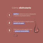 Lubricante Íntimo Caliente Cappuccino 30ml – Sen Íntimo