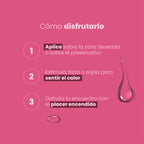 Lubricante Íntimo Caliente con Sabor a Cereza 30 ml – Sen Íntimo