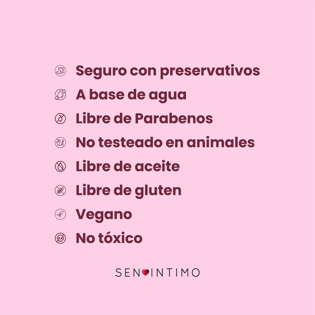 Lubricante Íntimo Caliente con Sabor a Cereza 30 ml – Sen Íntimo
