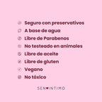 Lubricante Íntimo Caliente con Sabor a Cereza 30 ml – Sen Íntimo