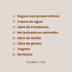 (Nuevo) Lubricante Íntimo Efecto Caliente Sabor Maracuyá 30 ml | Sen Íntimo