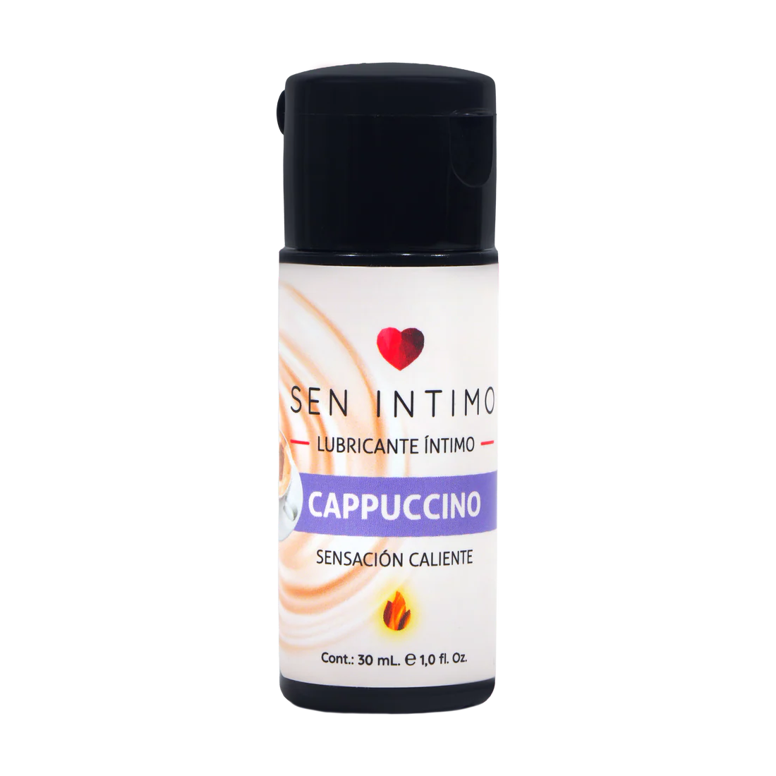 Lubricante Íntimo Caliente Cappuccino 30ml – Sen Íntimo