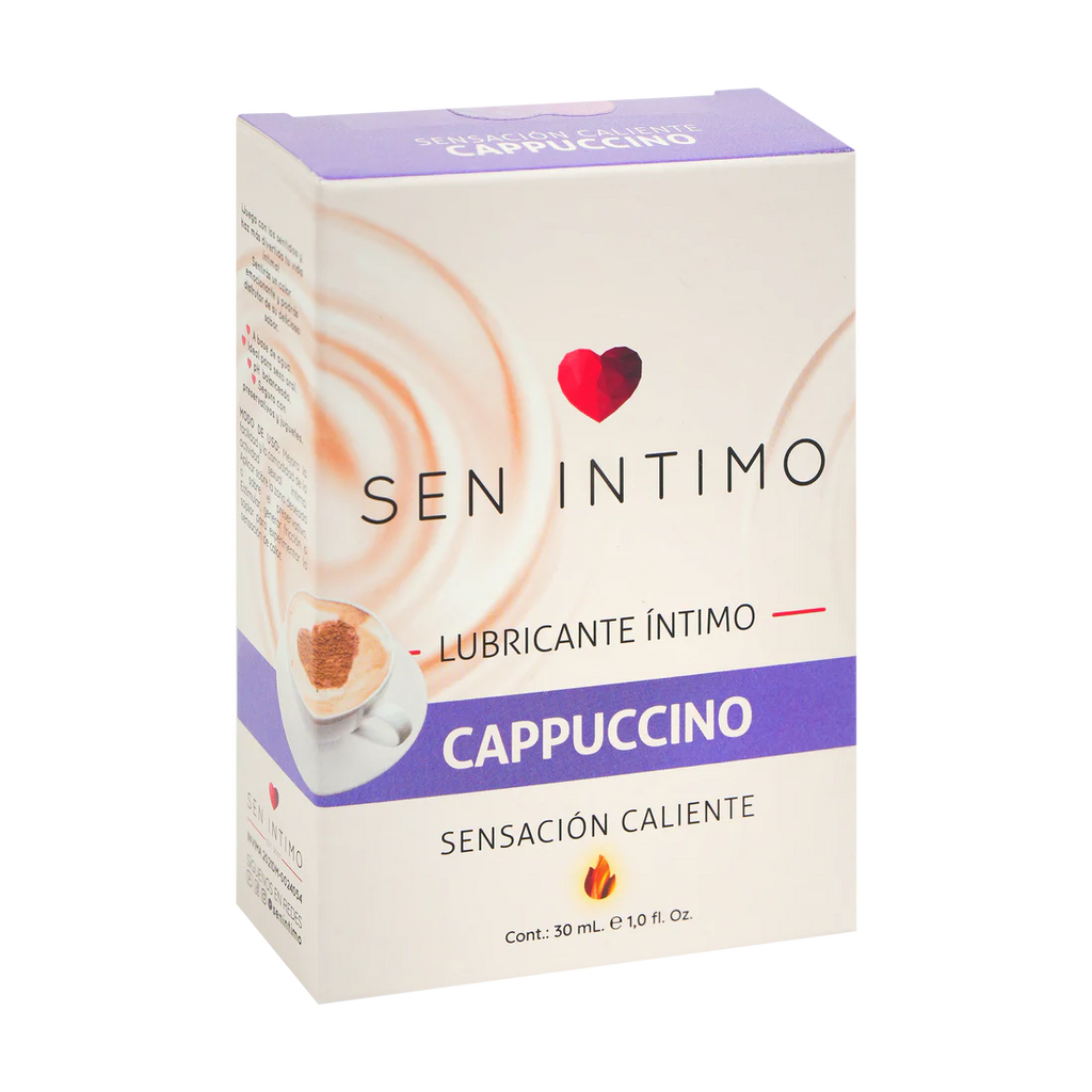 Lubricante Íntimo Caliente Cappuccino 30ml – Sen Íntimo