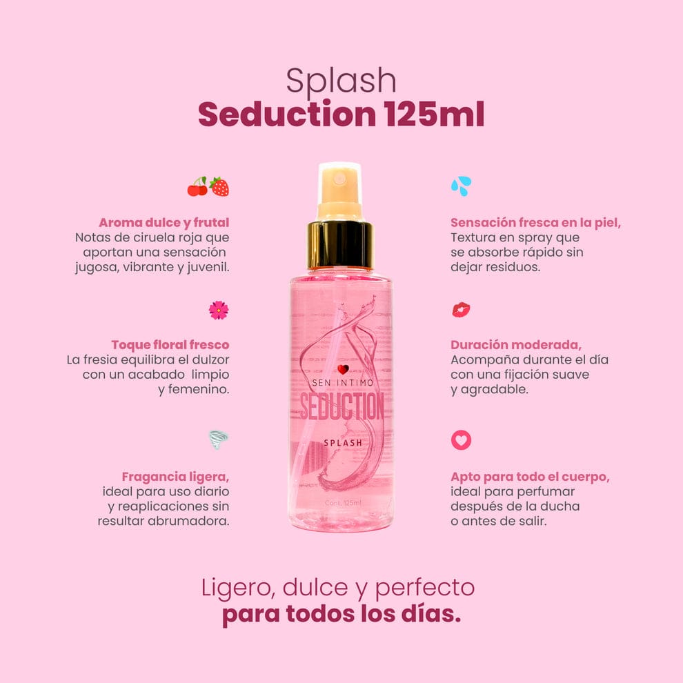 Splash con Pheromonas: Seduction 🩷 (125ml)