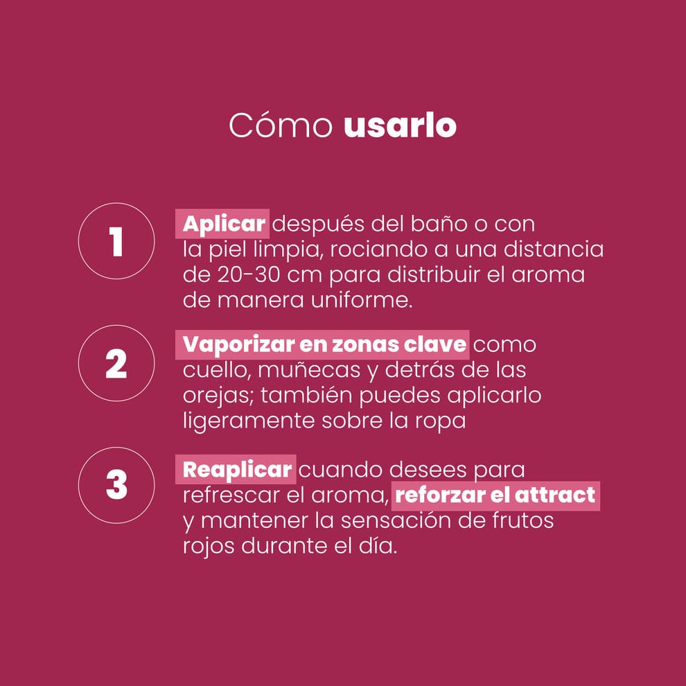 Splash con Pheromonas: Seduction 🩷 (125ml)