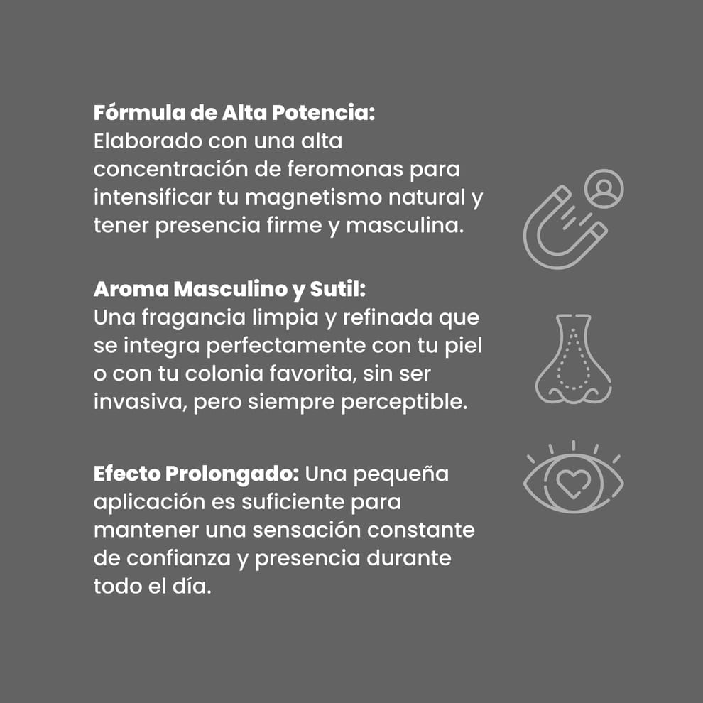 Perfume para hombre esencia Titanium x 10ml