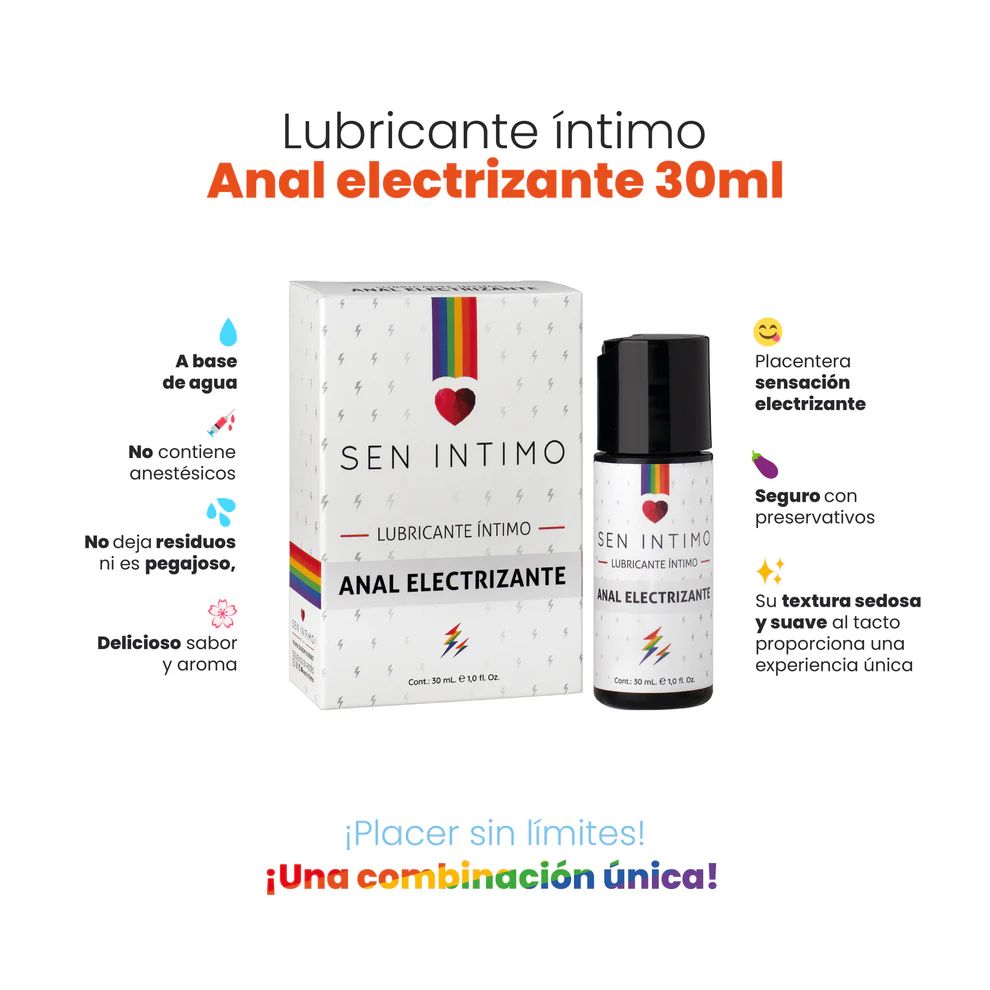 Lubricante Intimo Anal Electrizante