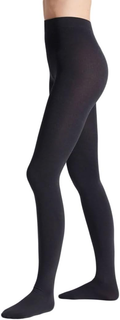 Panty Mayon negro liso con cobertura desde la cintura hasta los pies