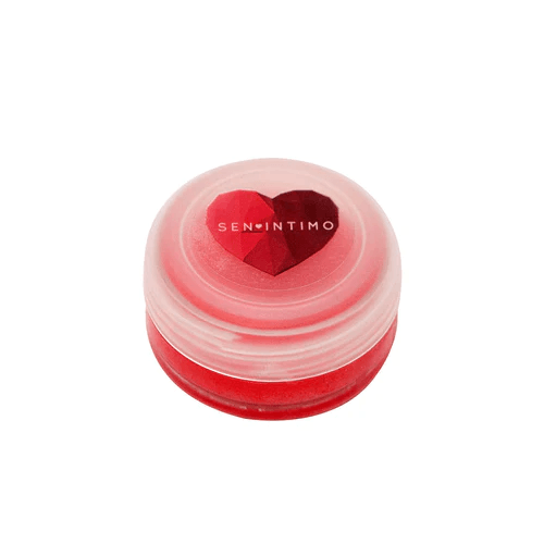Envase circular del brillo labial Corazón SEN ÍNTIMO
