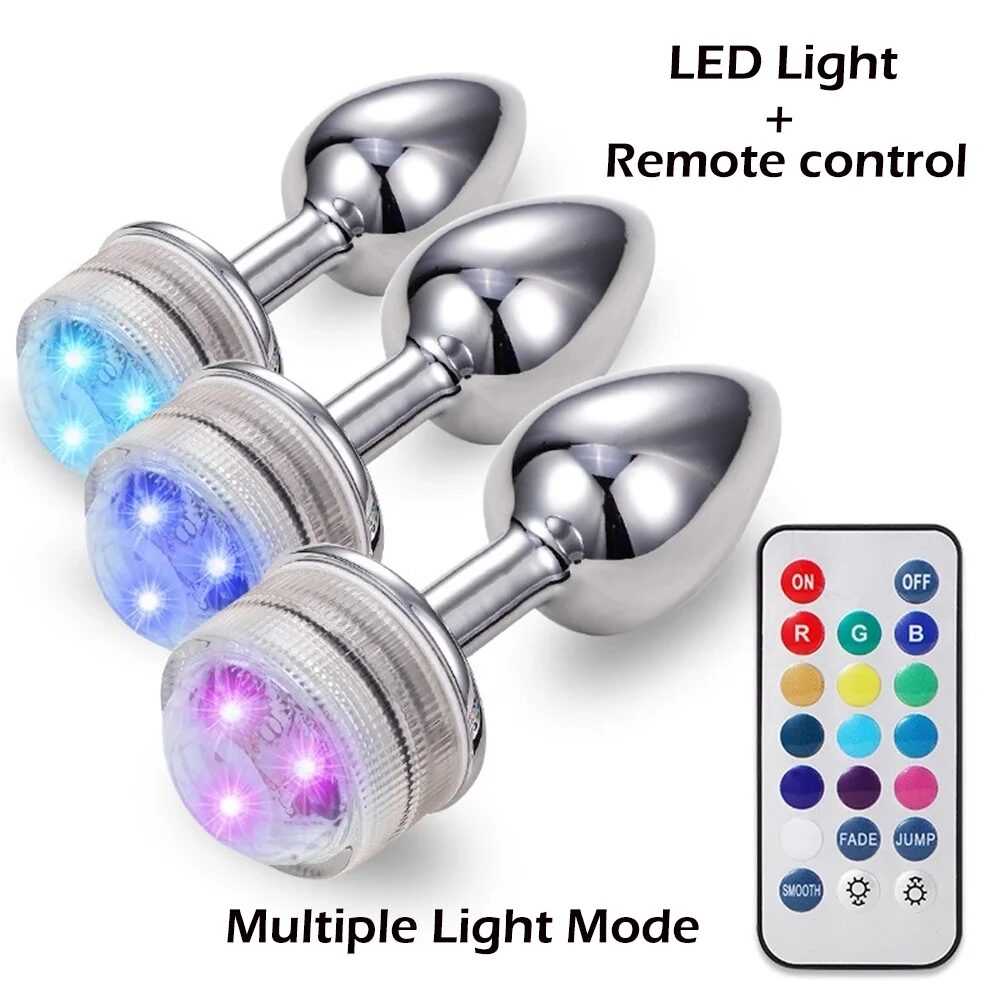 Plug Anal con Luces