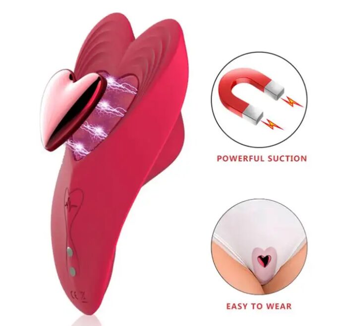 Vibrador Wearable "Corazón Travieso" con Control Remoto y App